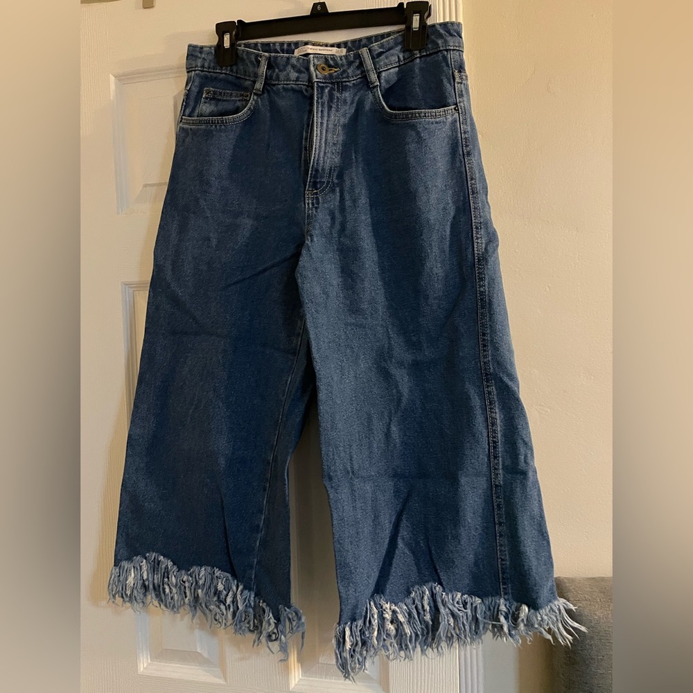 Zara Trafaluc denimwear with fringe